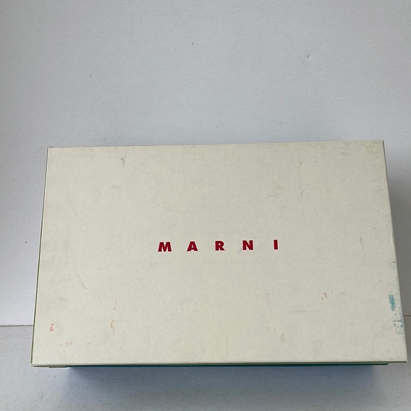 MARNI MARY JANE HEELS IN DOLPHIN IT 37 US7 - Picture 4 of 12